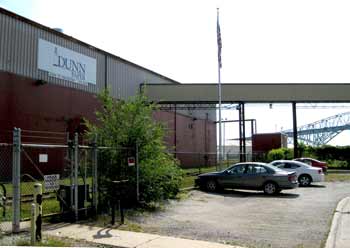 Dunn Paper looking southwest